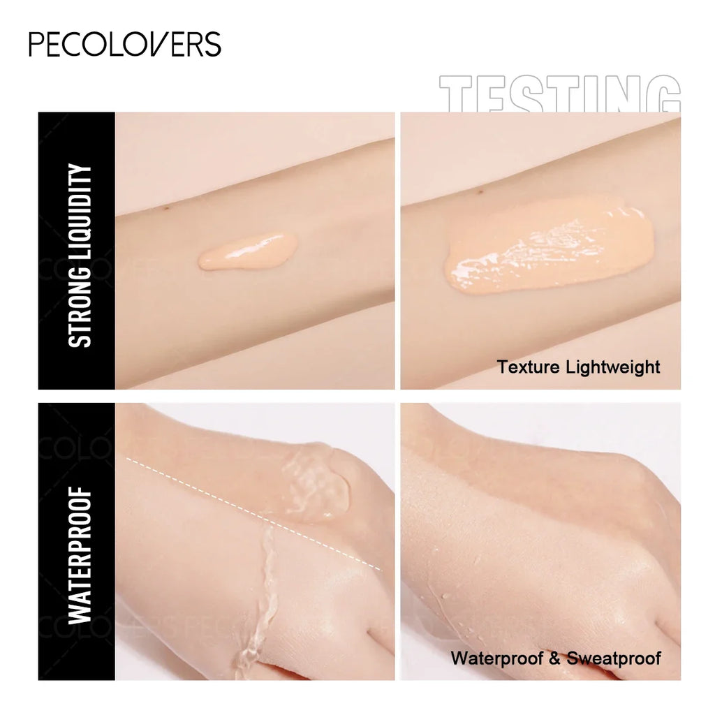 1PC Flawless Liquid Foundation - Full Coverage