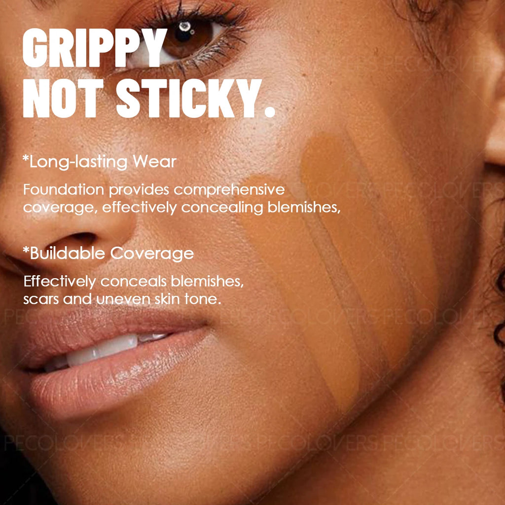 1PC Flawless Liquid Foundation - Full Coverage