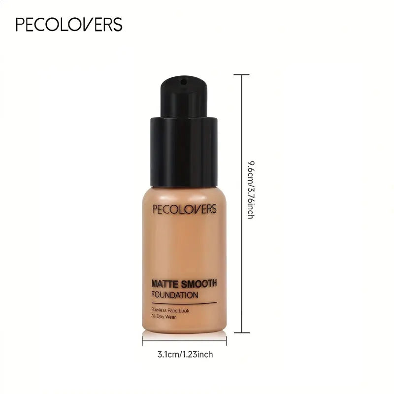 1PC Flawless Liquid Foundation - Full Coverage