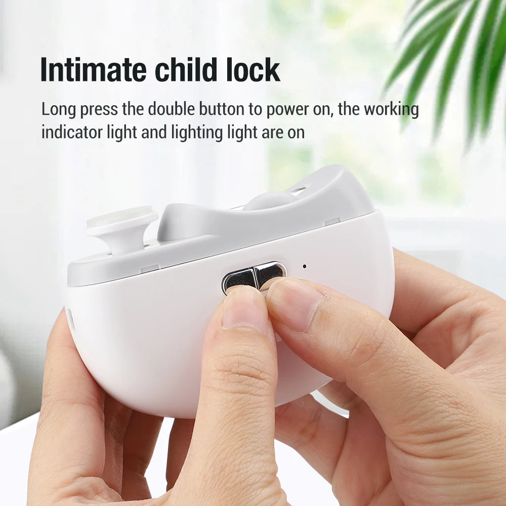 2-1  Electric Nail Clippers Manicure